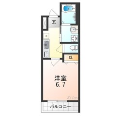 フジパレス尼崎東園田EASTの物件間取画像